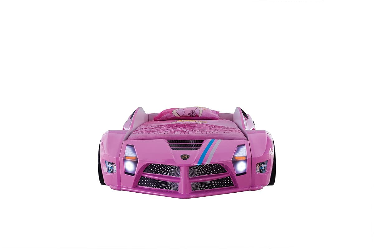 Racing Car Bed for Kids - Kids Car Bed with Led Lights