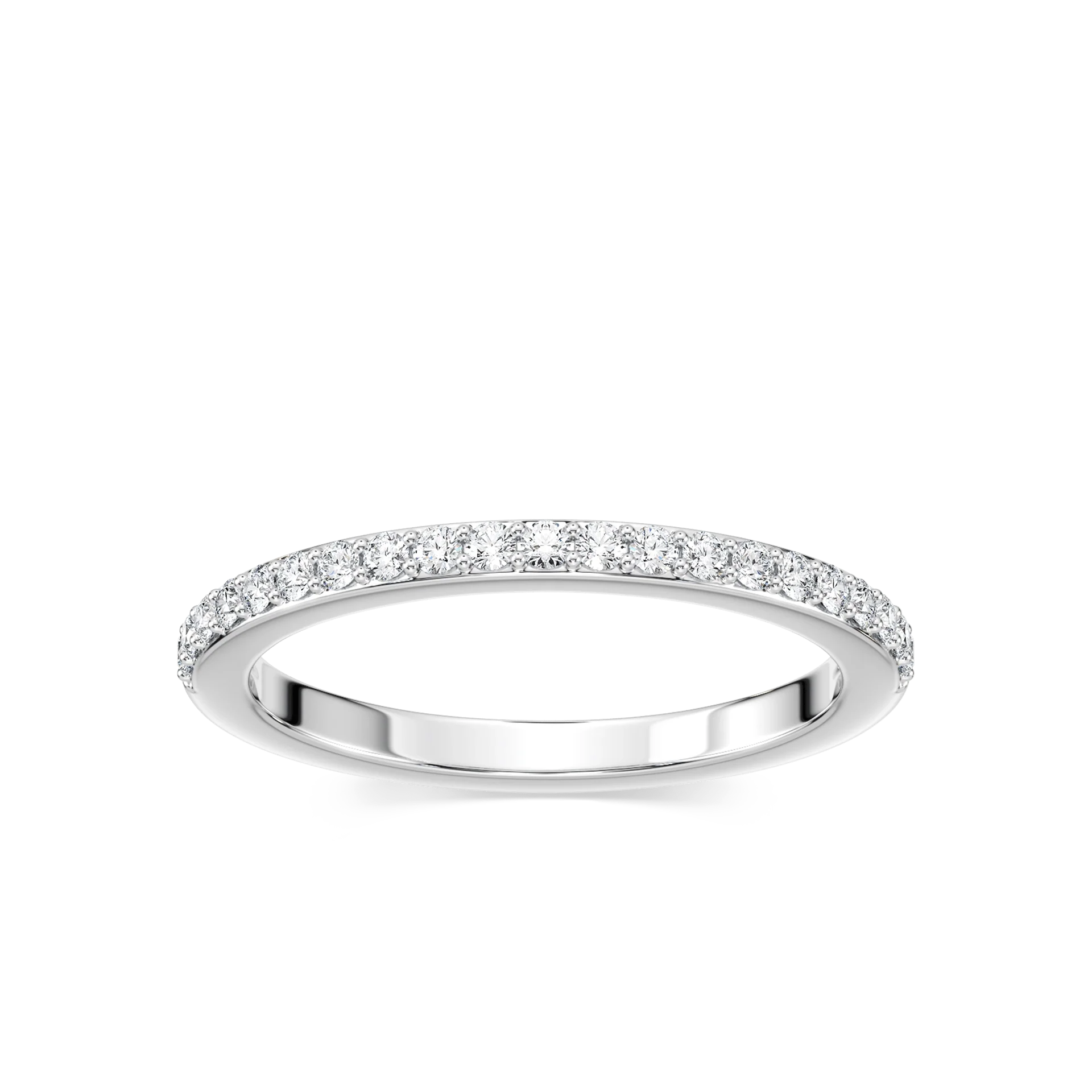 Avery 1/5 ctw Round Lab Grown Diamond Prong Set Wedding Band
