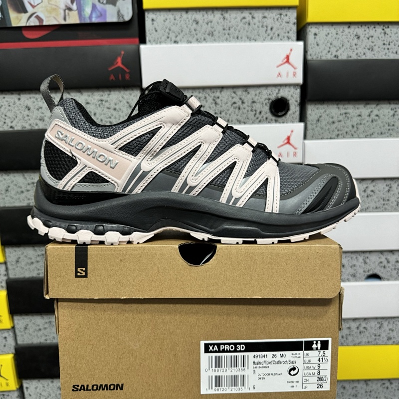 Salomon XA PRO 3D Gray Pink Edition B Sneakers