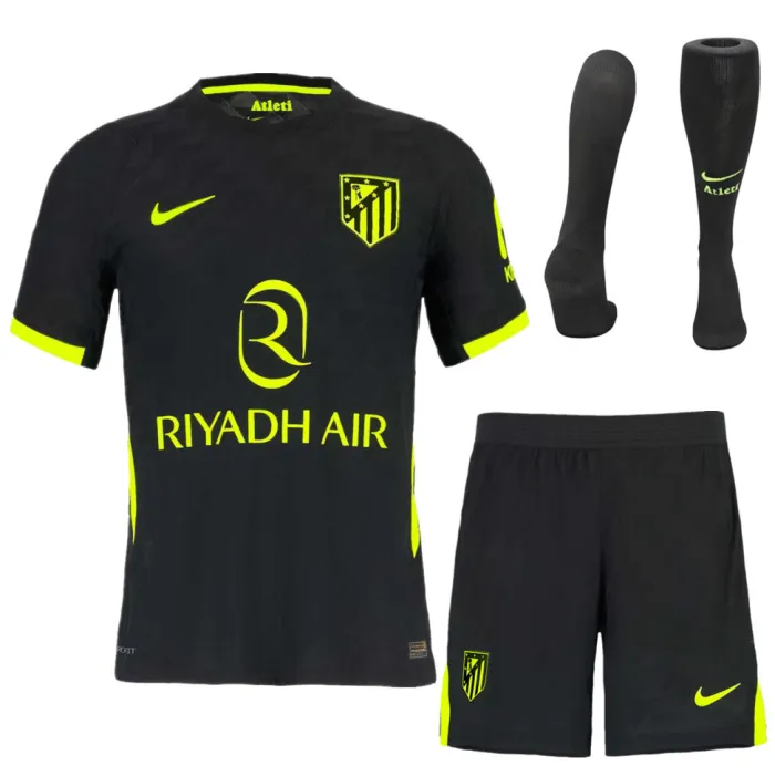 Kids Atletico Madrid Away Suit & Socks 26/27