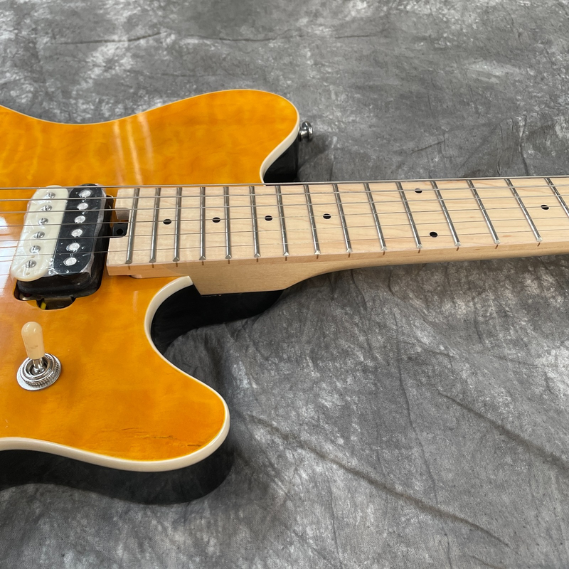 Music Man EV .H Eddie Van Halen Signature Amber Quilt Top Electric Guitar