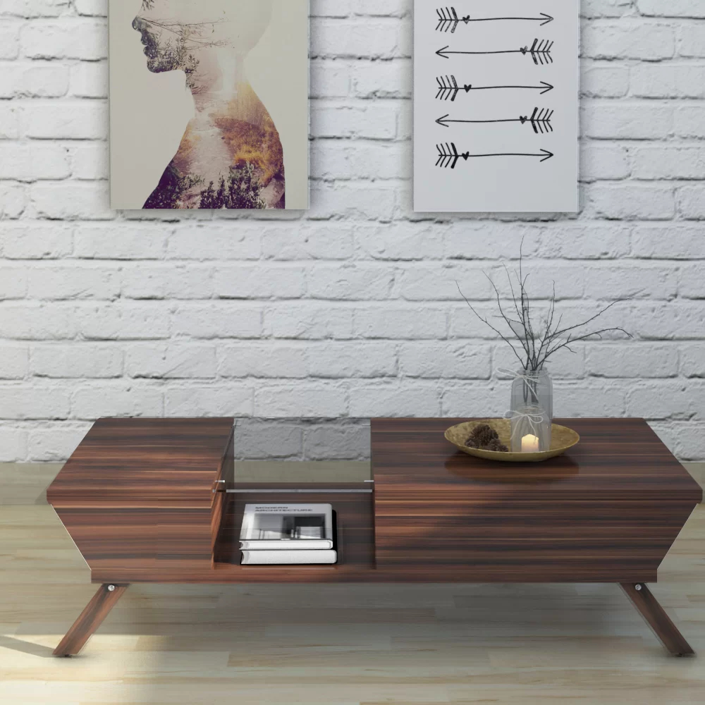 Soto 4 Legs Coffee Table with Storage