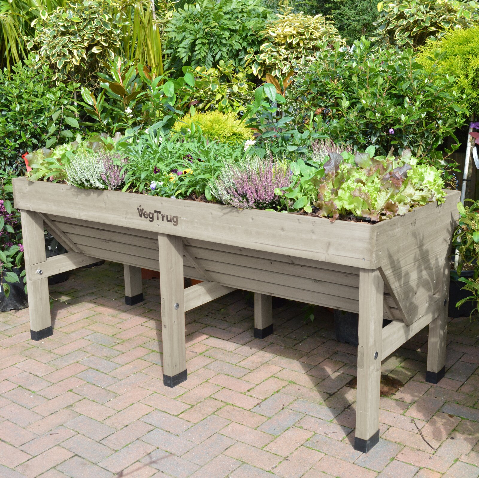 Wood Elevated Planter