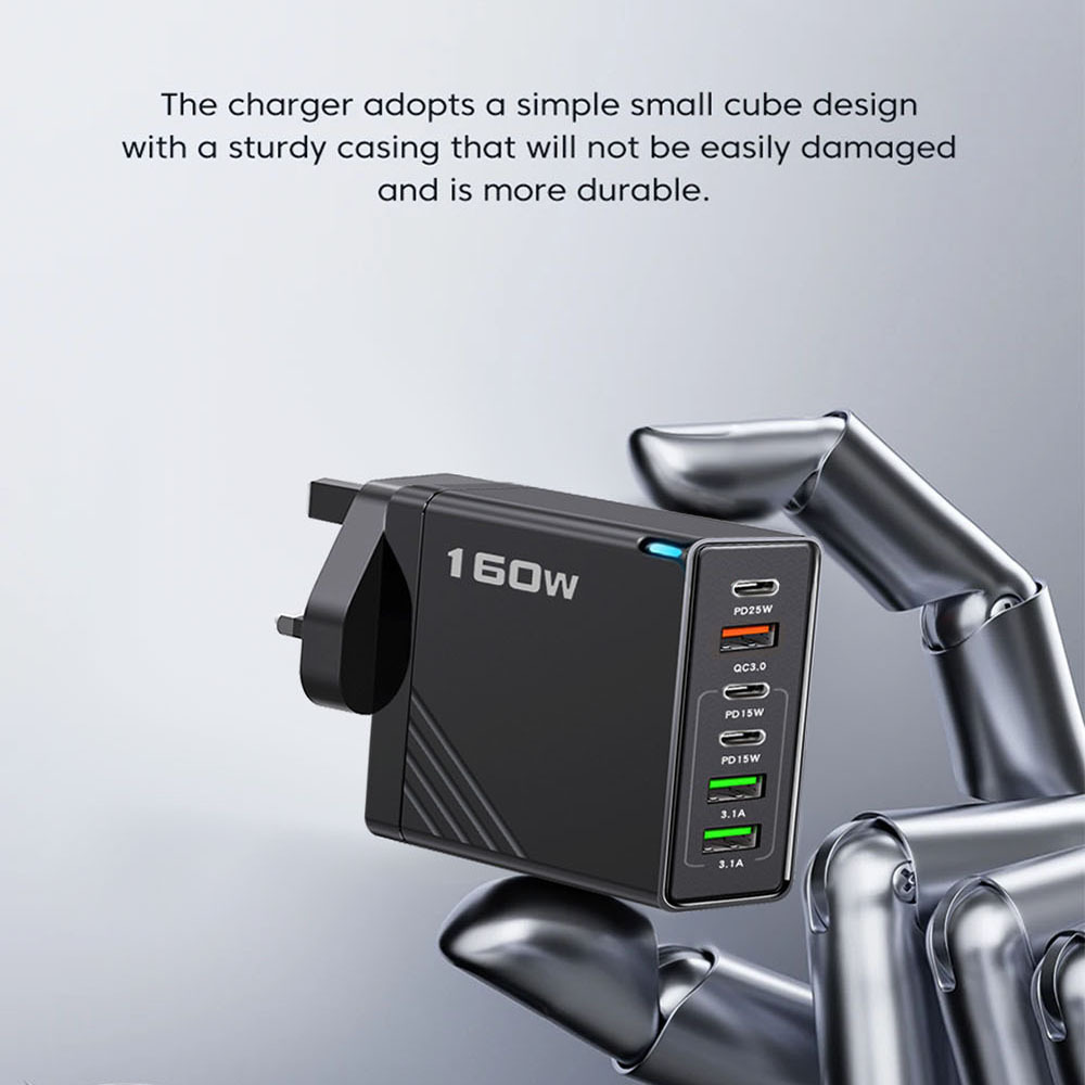 Power Adapter Charging Accessory Multi-Color - back view