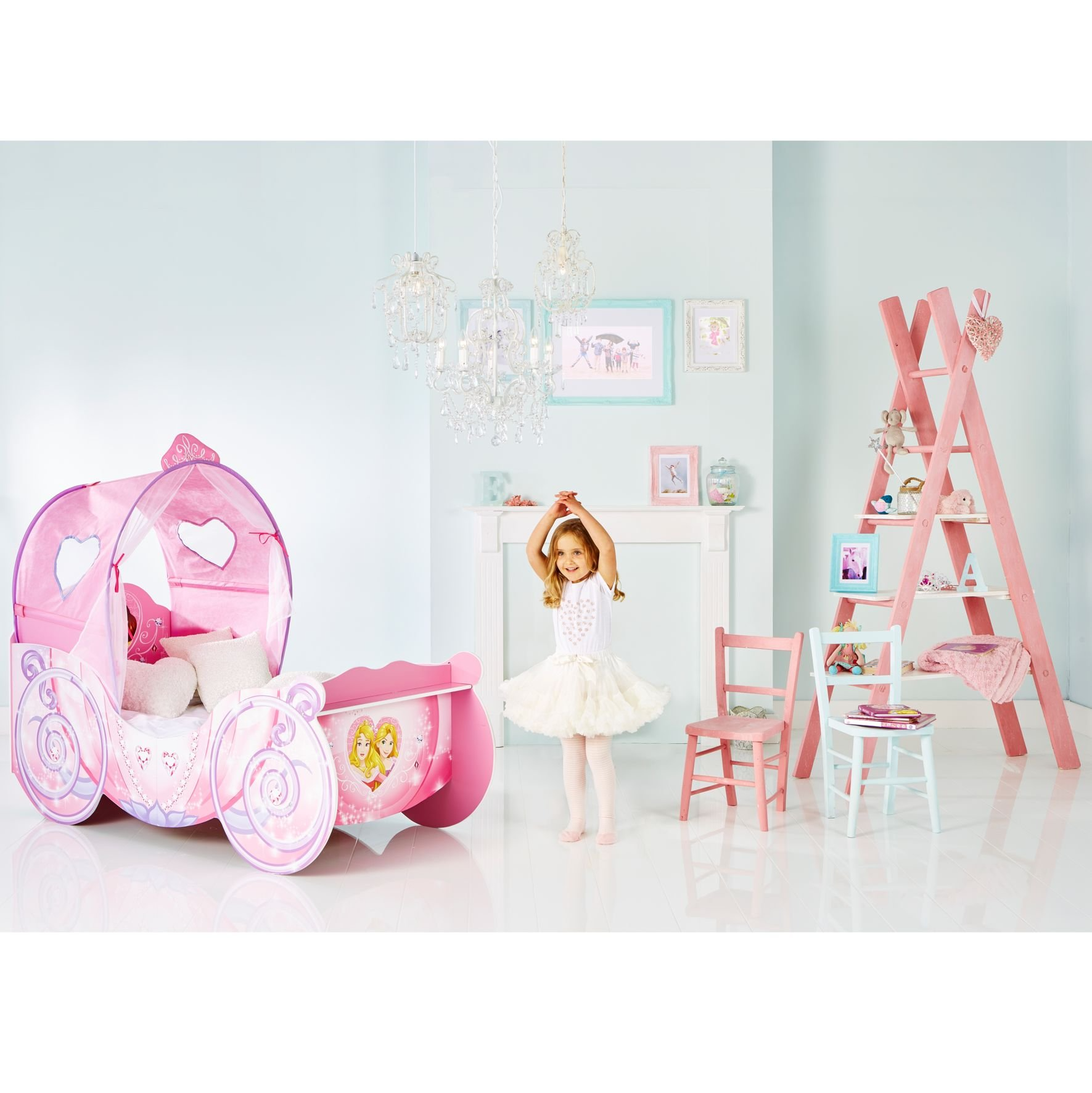 Princess Carriage Kids Toddler Bed by HelloHome