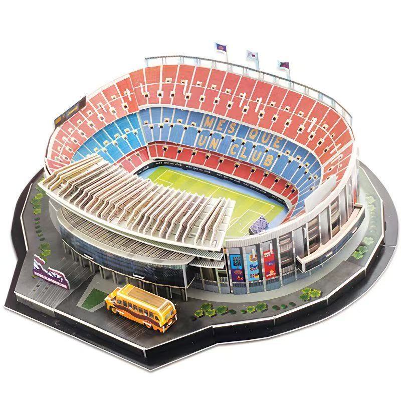 World Cup football stadium model