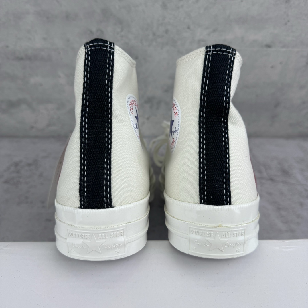 Converse Chuck Taylor 70s x CDG Play White High Top