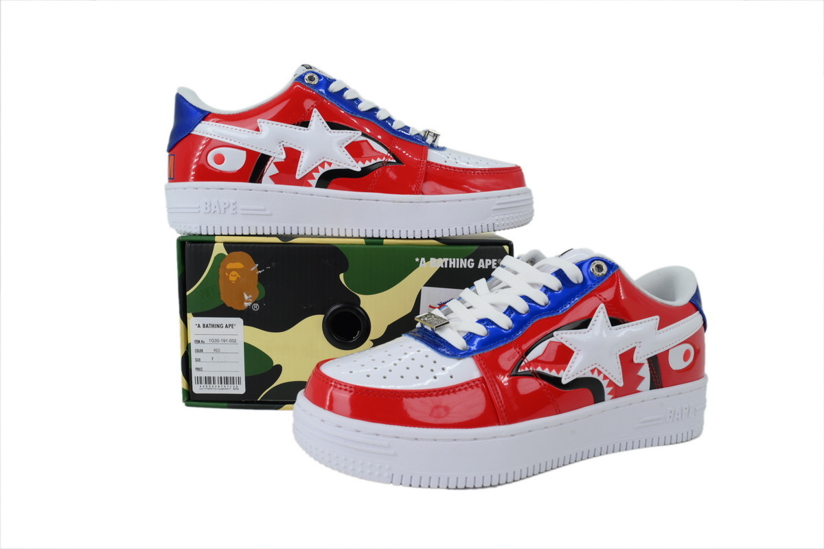 A Bathing Ape Red Shark IG30-191-00