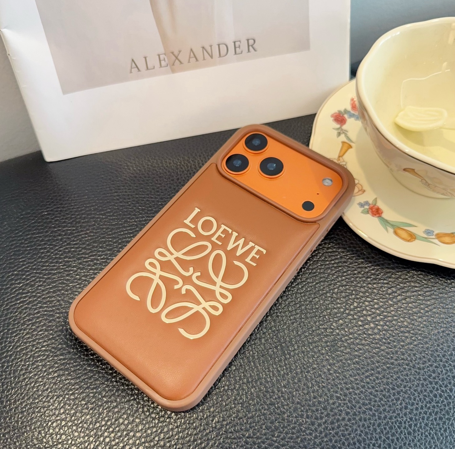Loewe Hot Stamping Full-Cover Phone Case