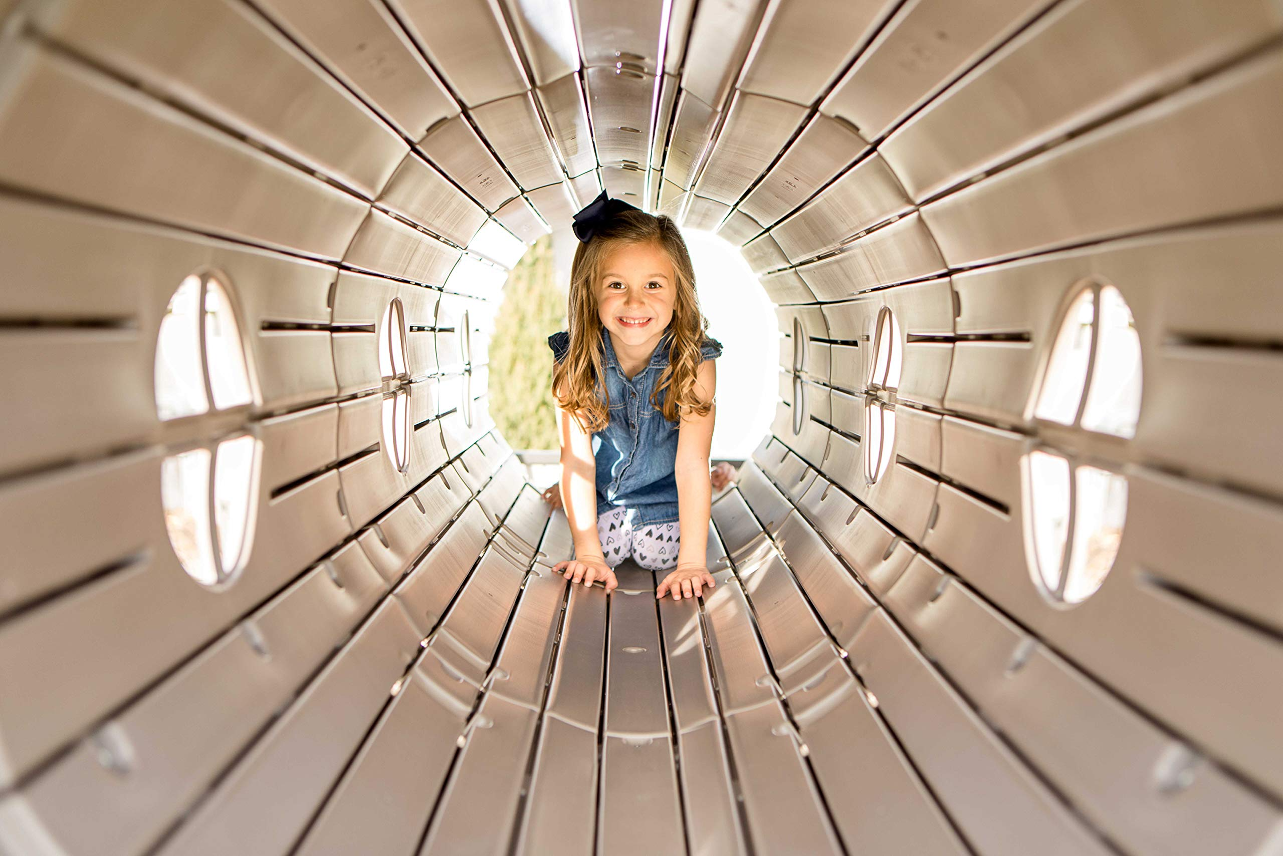 Lifetime Adventure Tunnel Swing Set