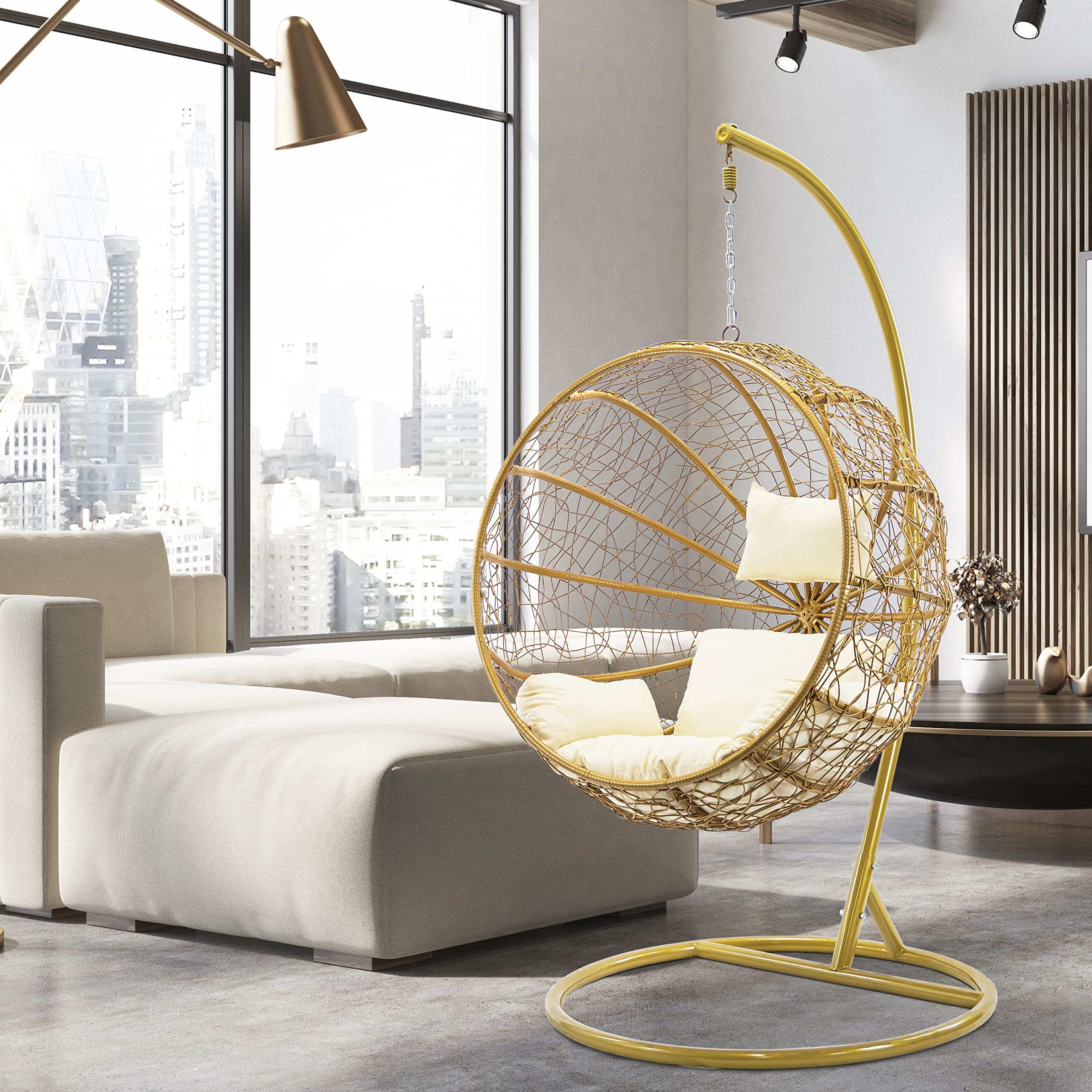 Porch Swing Chair with Stand