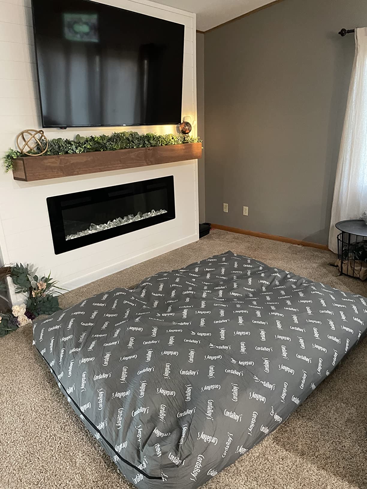 Faux Fur Bean Bag Chair