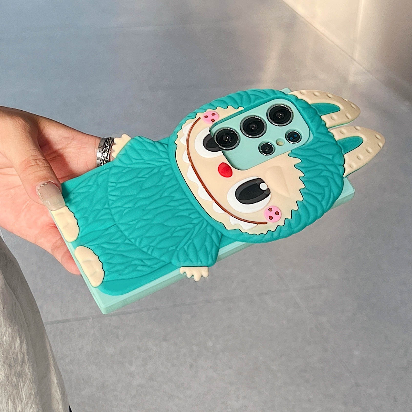Galaxy A23 Protective Case Silicone - back view