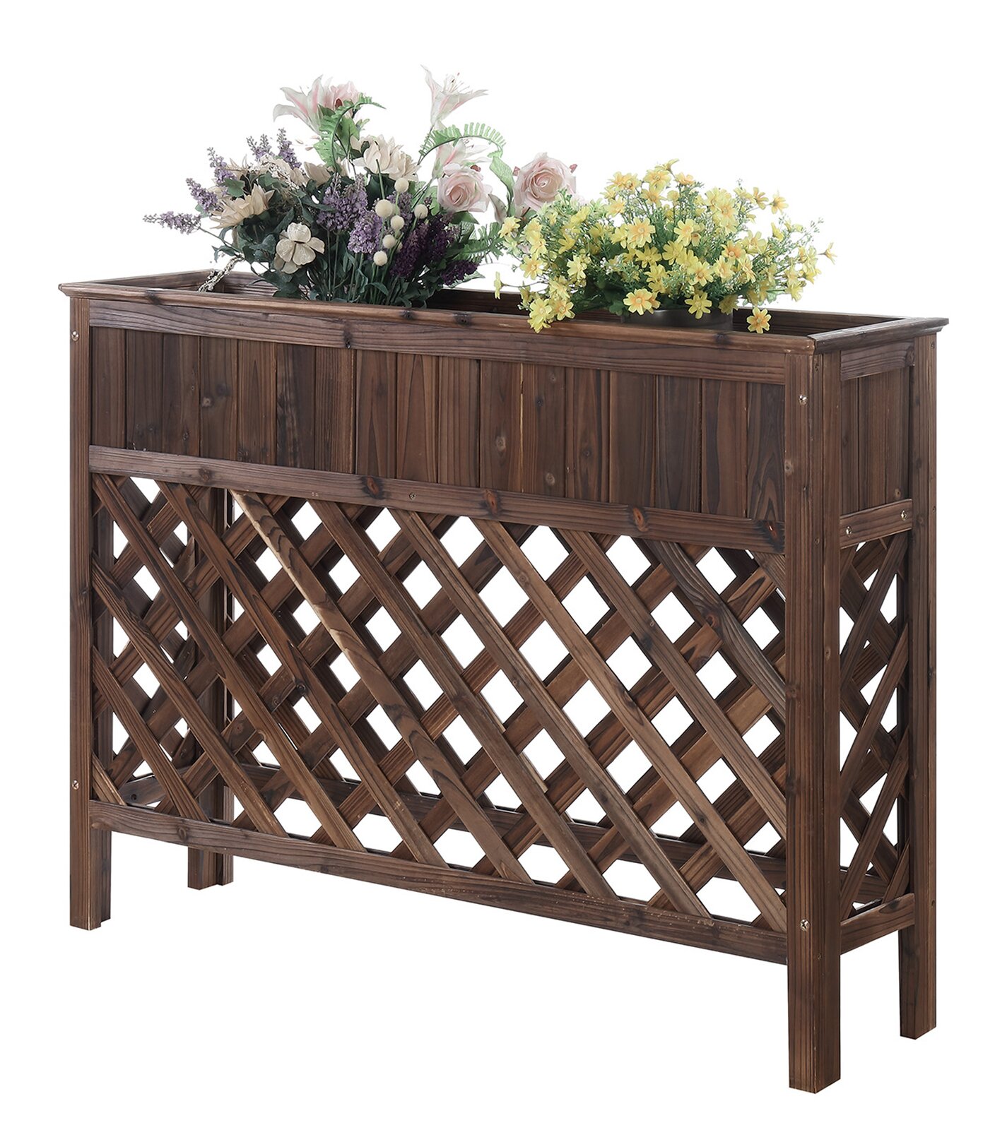 Peyton Wood Elevated Planter