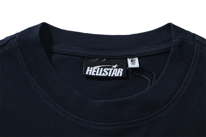 Hellstar Camo Sports Logo T-Shirt Black