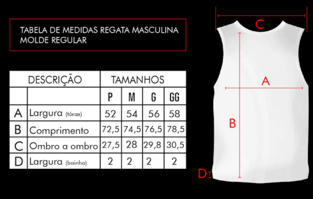 Kit 3 Regatas Dri-fit -