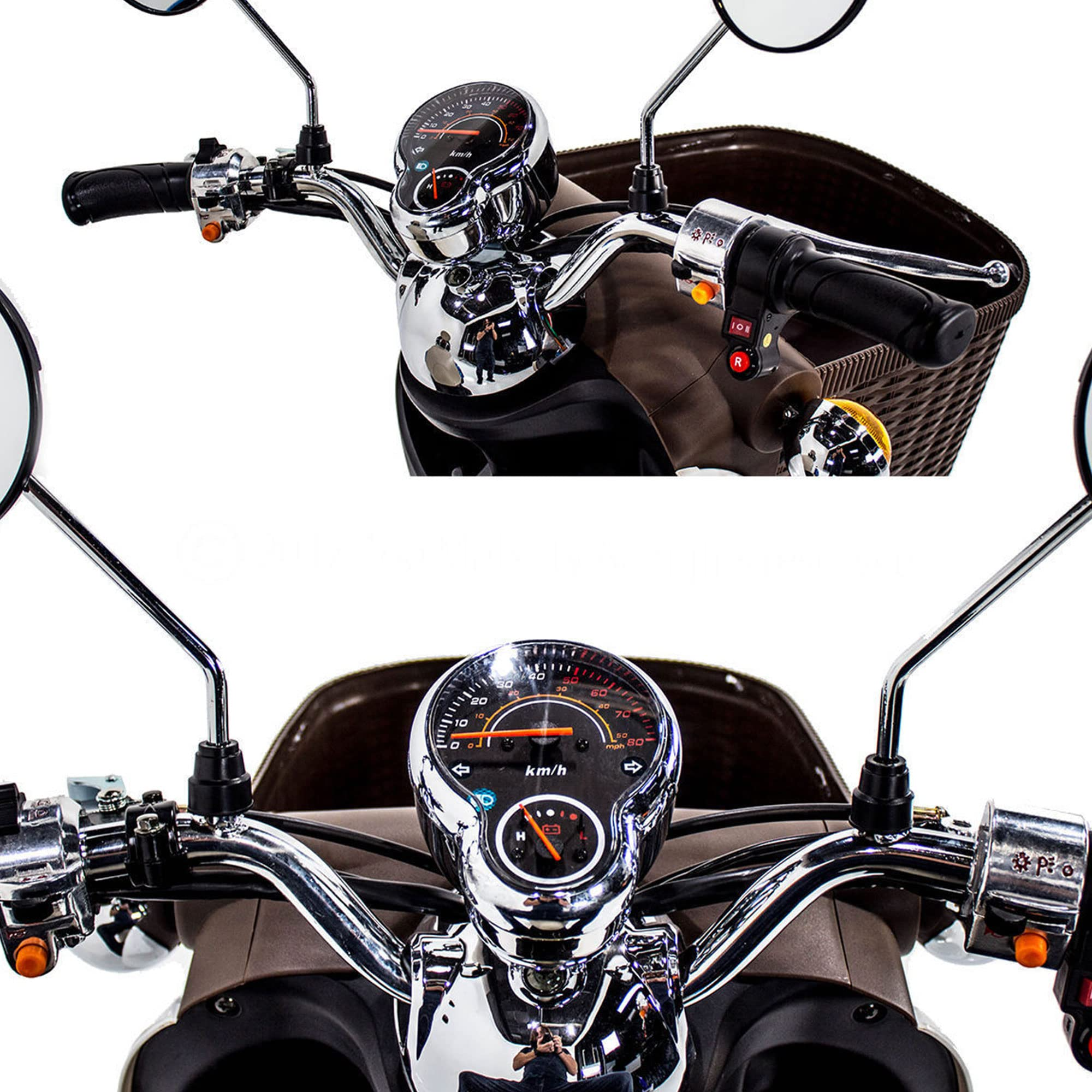 EWheels EW-11 Sports Mobility Recreational Euro Type Scooter 3