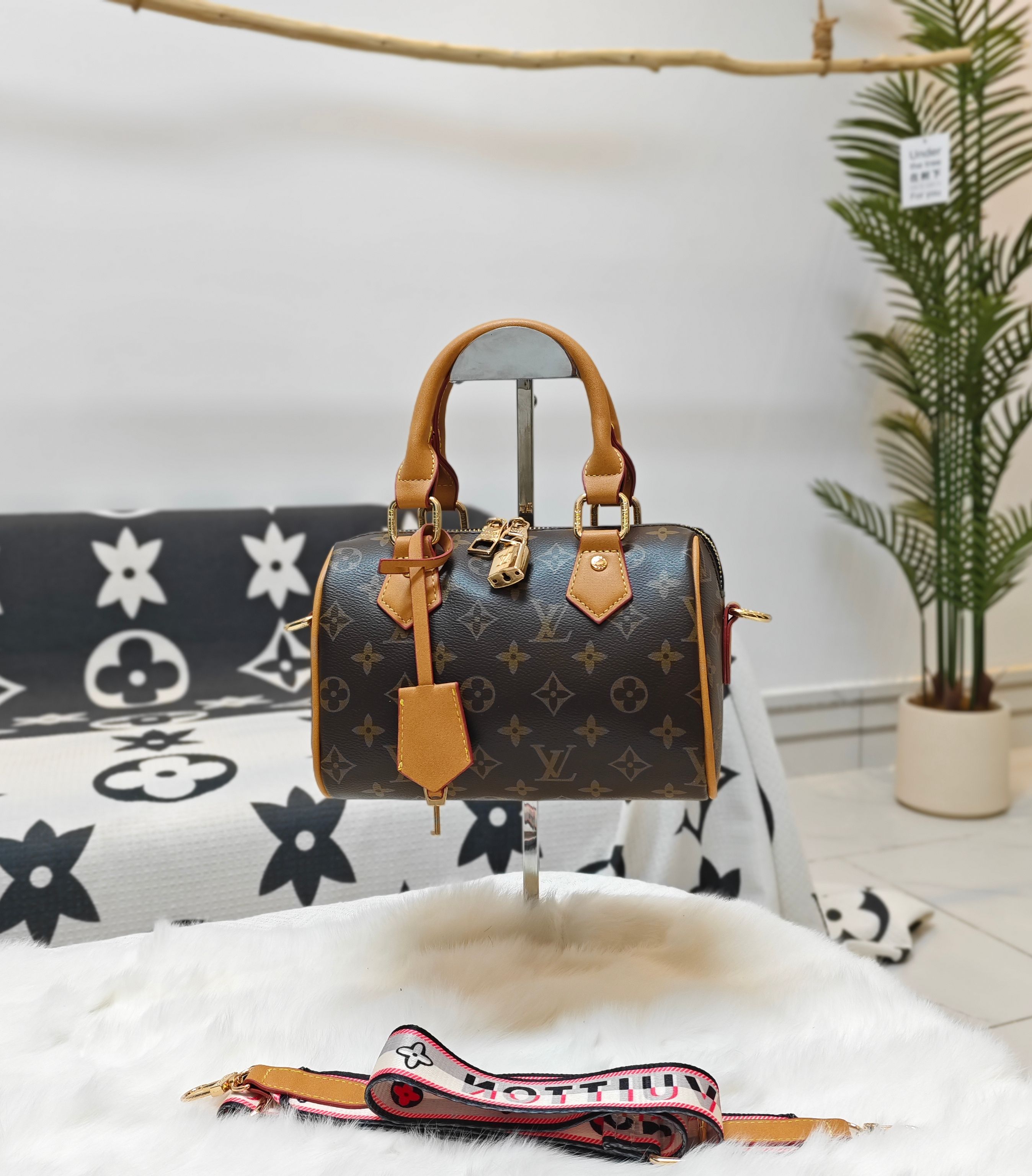 LV monogram pillow bag 8A quality