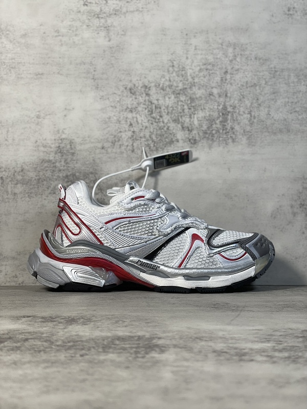 Balenciaga Runner 7 Upgrade Grey Red Sneakers