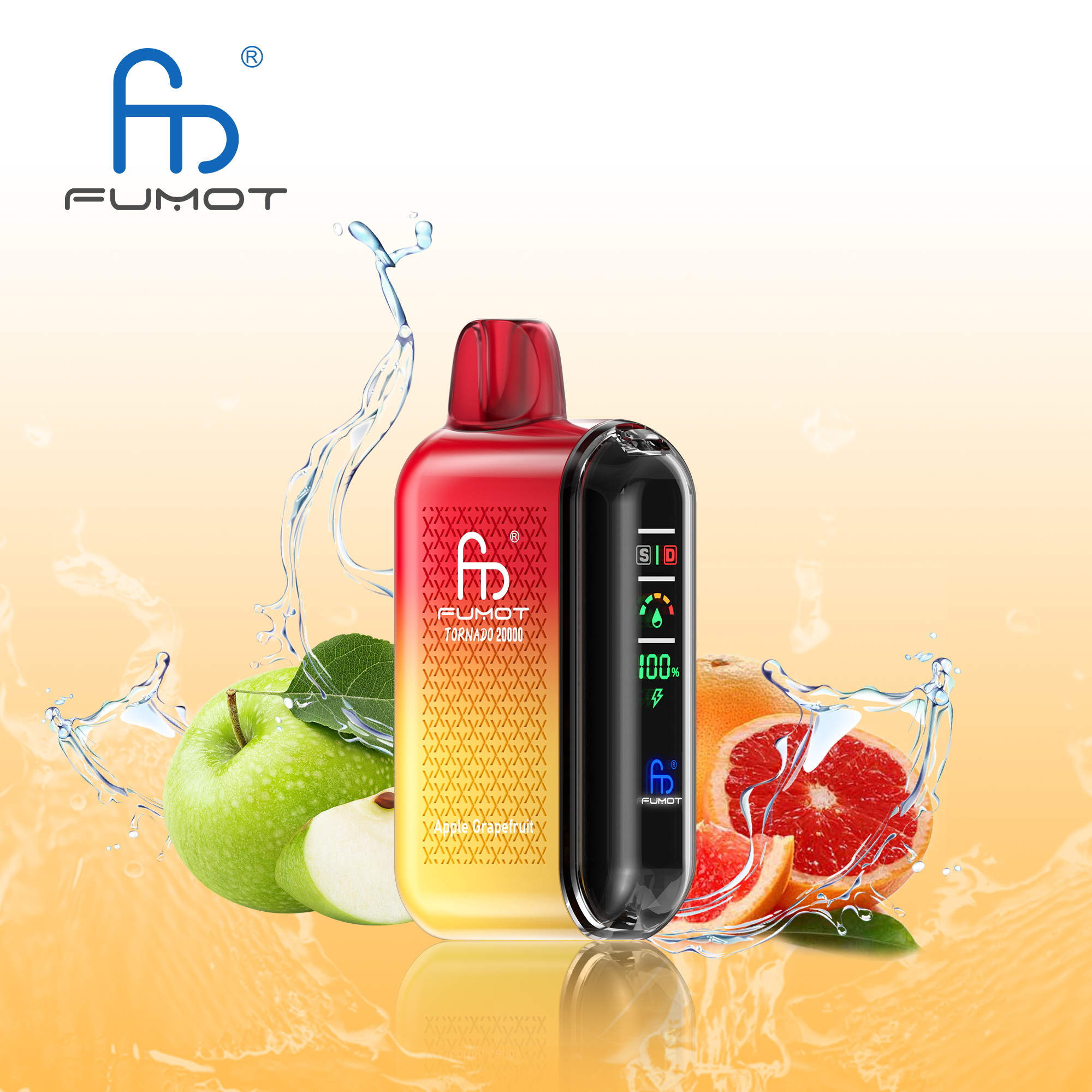 Fumot electronic cigarette in blueberry flavor, portable and sleek vape device designed for modern vaping enthusiasts, compact and ergonomic, suitable for both beginners and experienced users, rechargeable with long-lasting battery, stylish street-style design, ideal for indoor and outdoor use, vibrant urban skatepark background, subtle natural sunlight highlighting metallic finish, soft ambient mist rising from device mouthpiece, safe and high-quality materials, premium vaping experience, perfect for lifestyle and casual vaping, easy to carry during travel, ideal gift for vape lovers, top-rated pod system and e-cigarette, reliable and enjoyable fruit flavor vaping, tailored for Germany and Netherlands market, contemporary aesthetic appealing to youth, smooth airflow, visually appealing design, real-life lifestyle scenario, showcasing latest model features and advanced technology