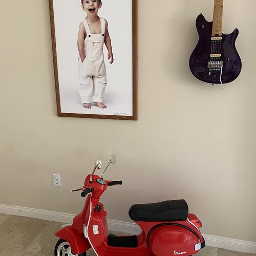 Kids Ride on Vespa Scooter Motorcycle