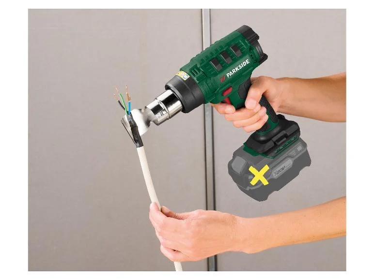 Décapeur thermique sans fil PHLGA 20-Li D3, 20 V