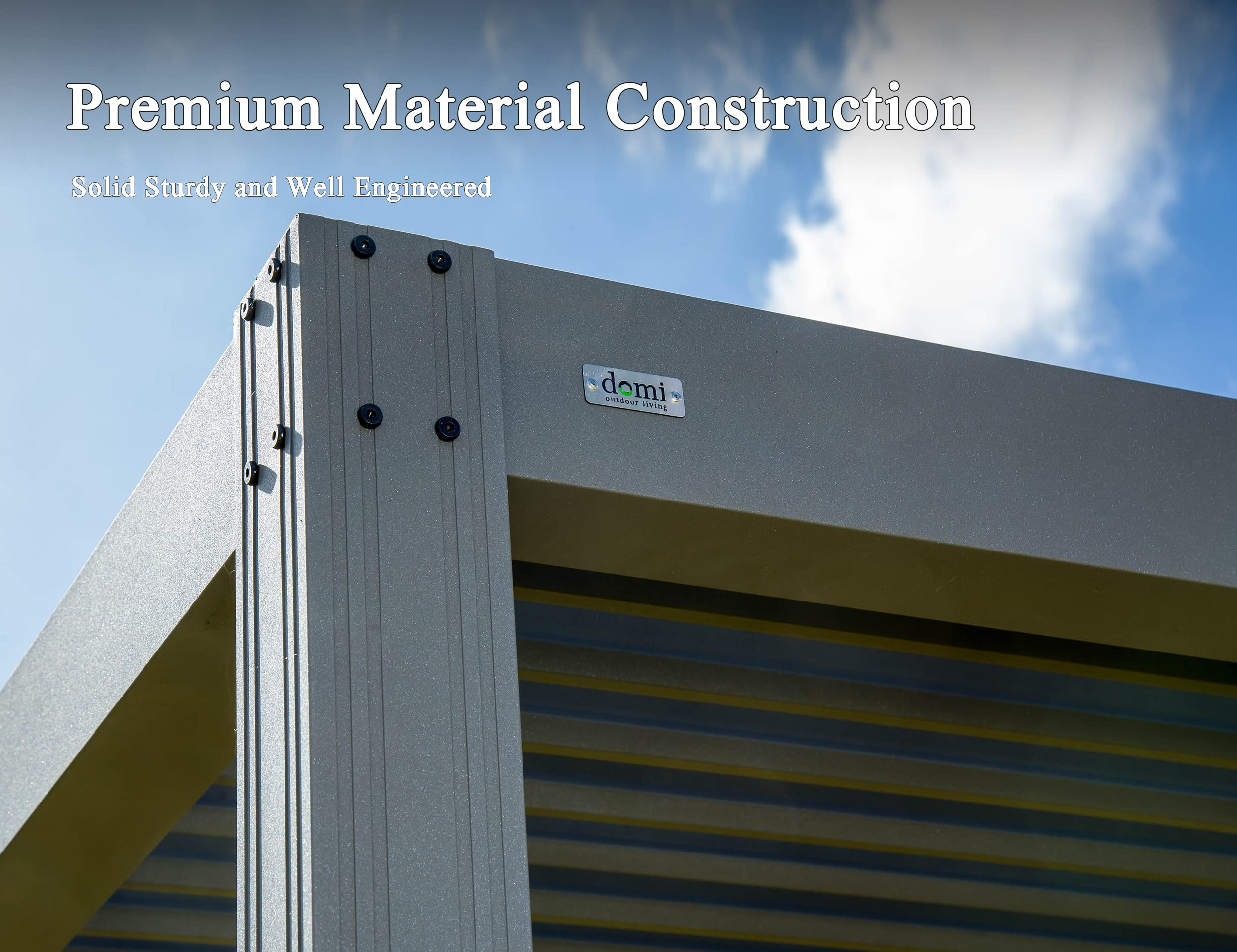 12'x16' with Adjustable Aluminum Roof