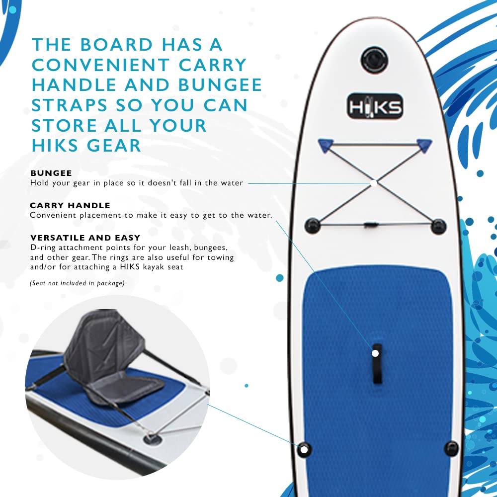 SUP Inflatable Stand Up Paddle Board Set Inc Paddle