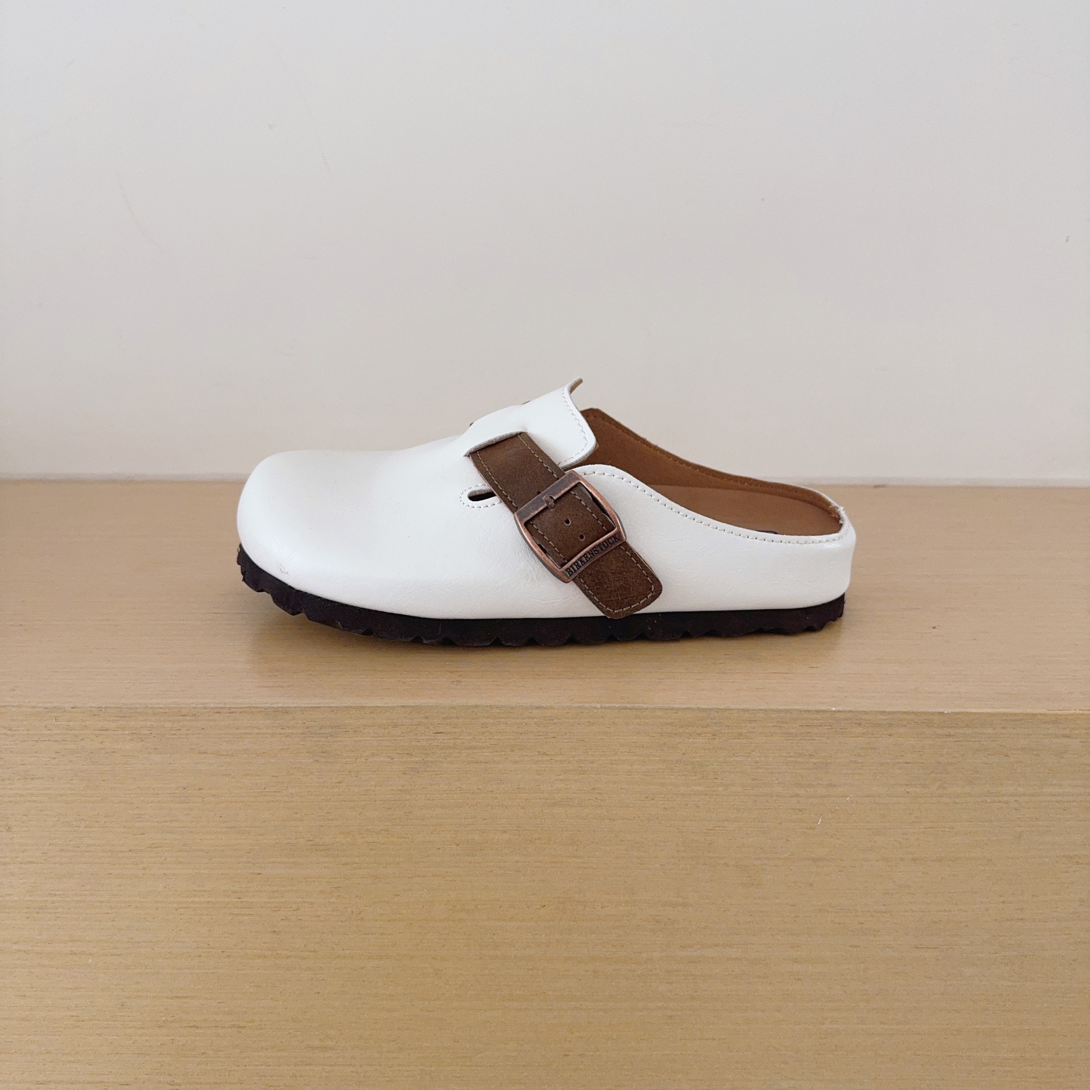 Color-Block Birken-Style Clogs