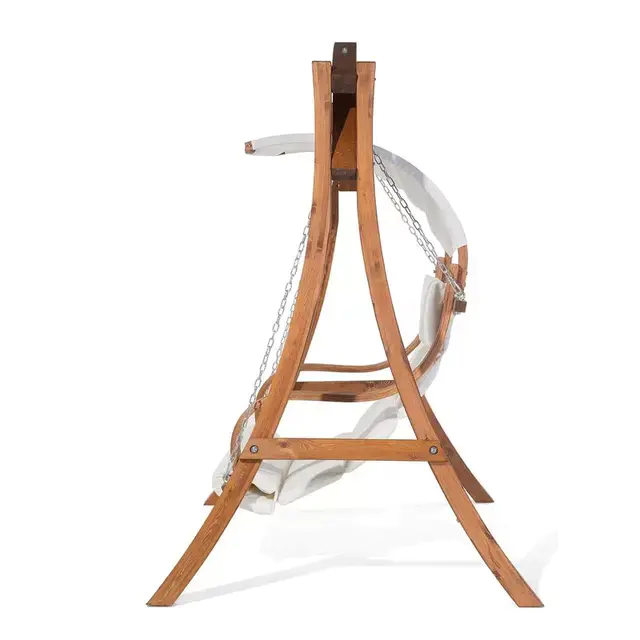 3 Person Solid Wood Porch Swing