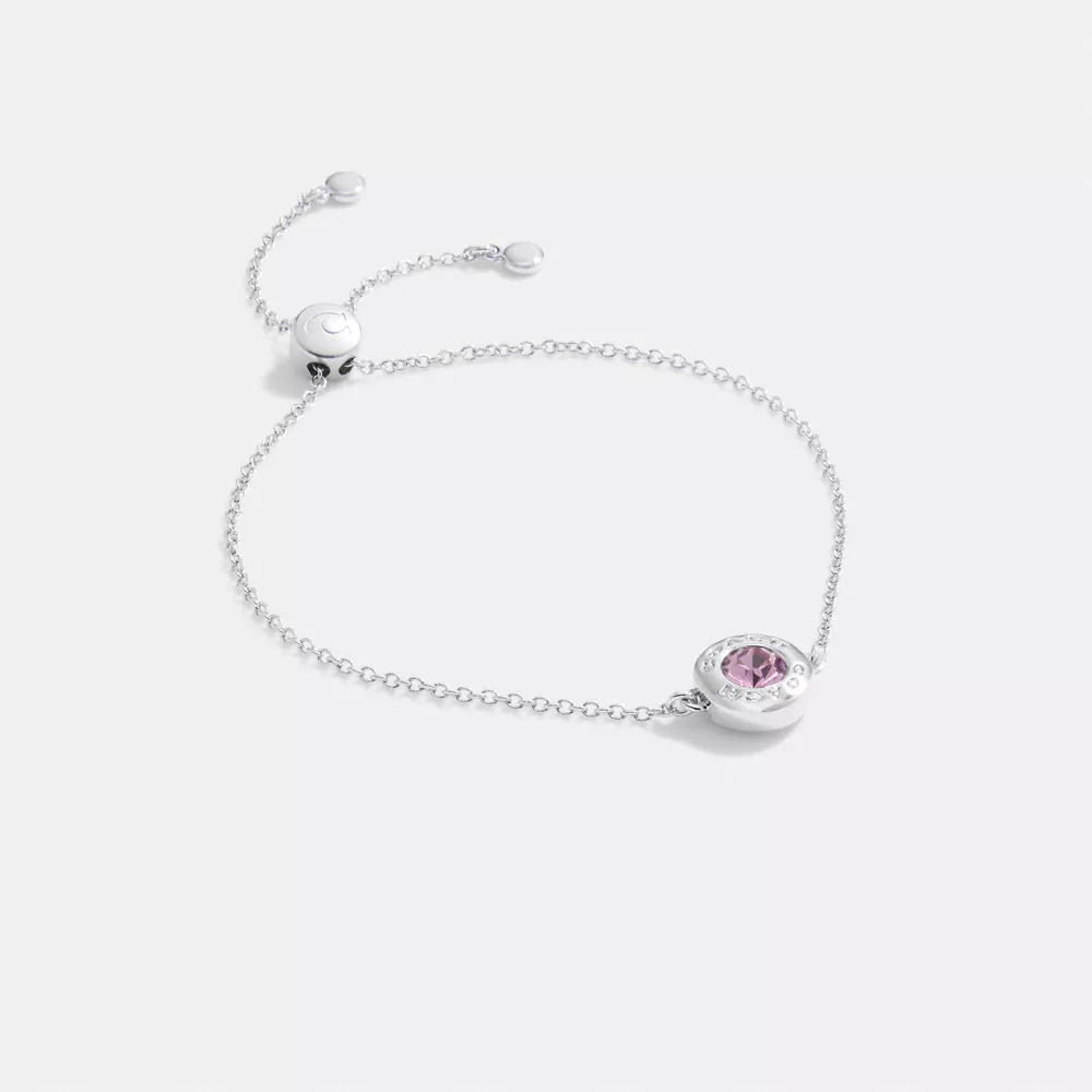 COAthtCH Open Circle Slider Bracelet