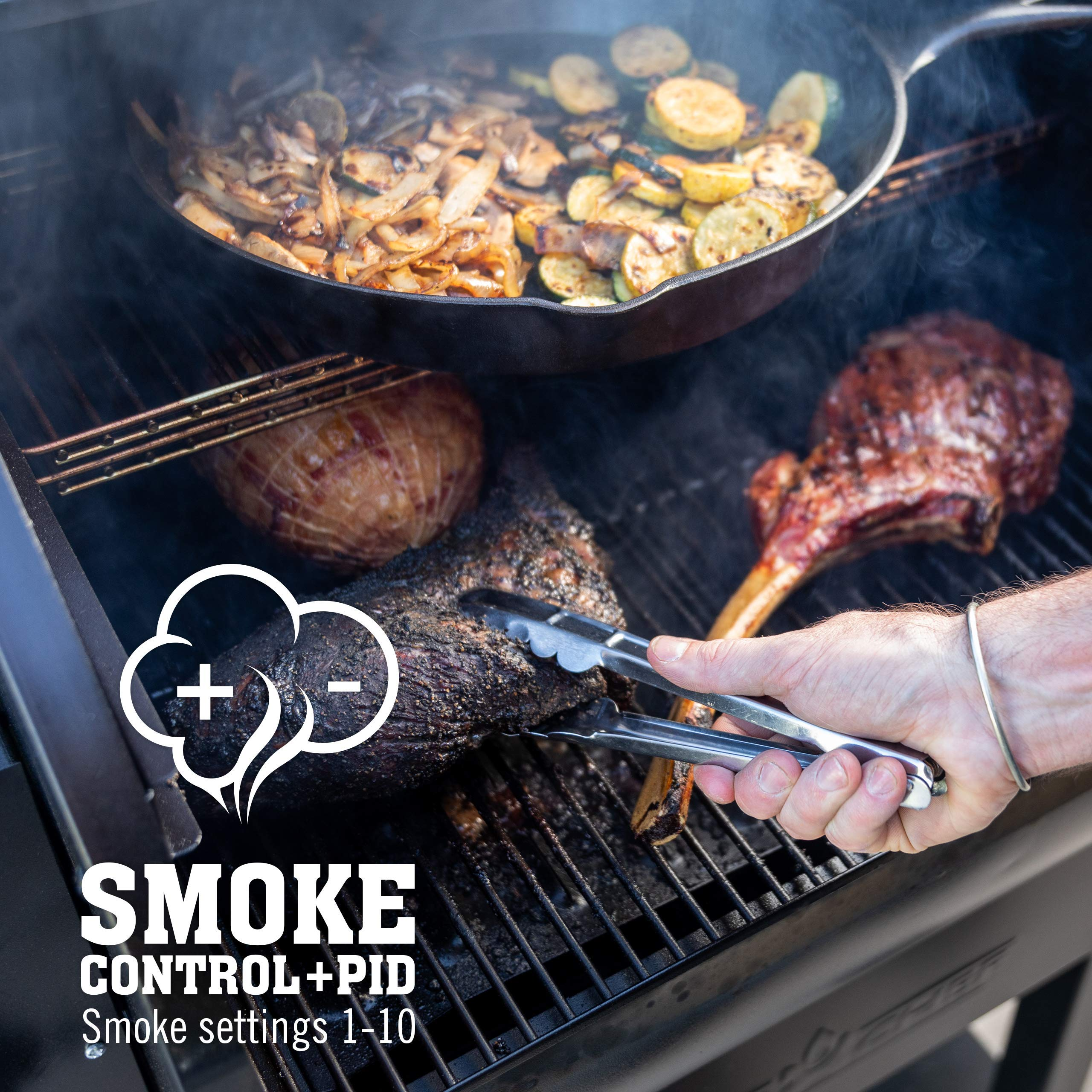 Camp Chef SmokePro DLX Pellet Grill withNew PID Generator 2