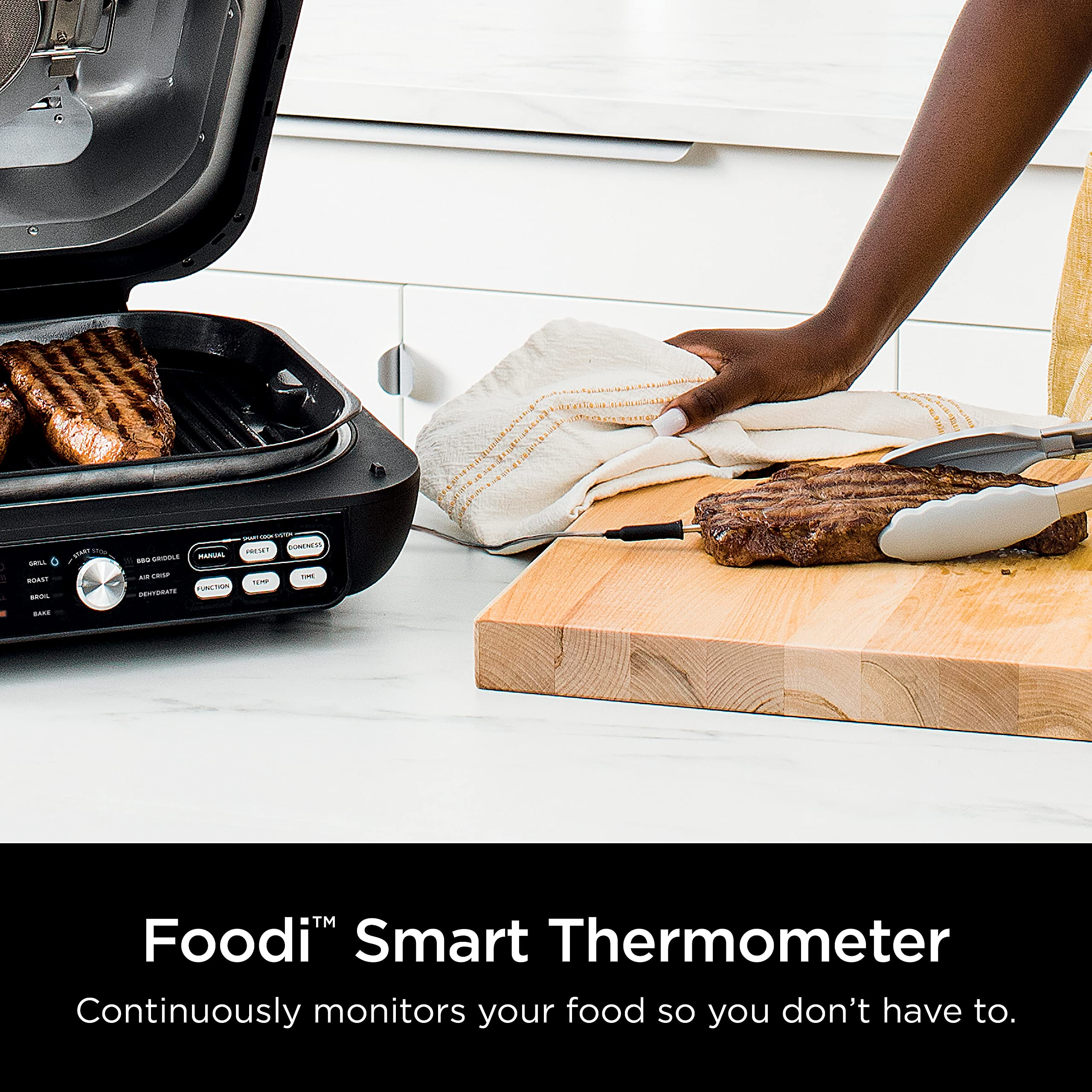 Ninja IG651 Foodi Smart XL Pro 7-in-1 Indoor Grill/Griddle Combo