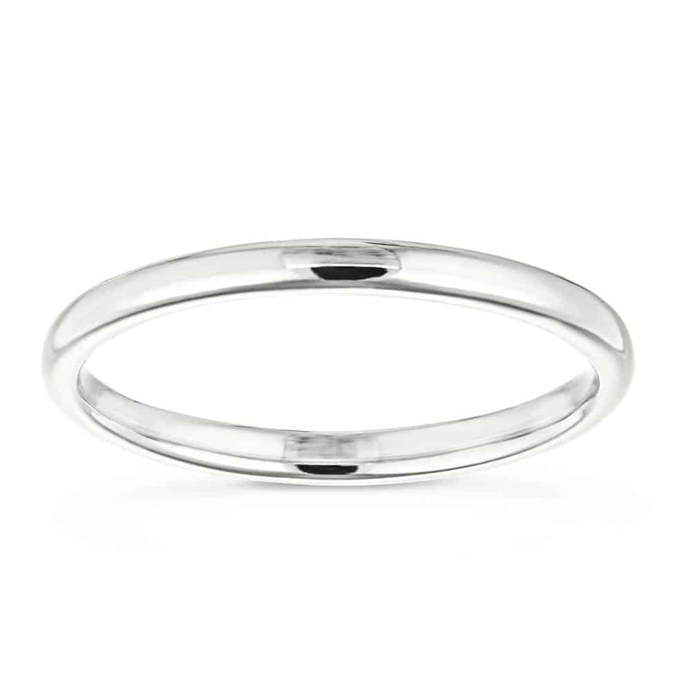 Marie 2.20mm Dome Plain Metal Band