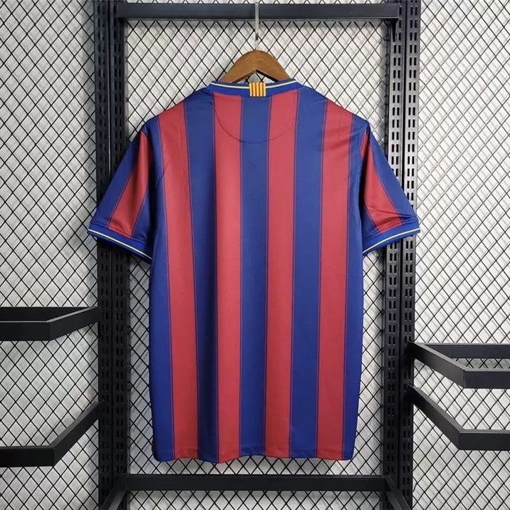 09-10 Barcelona Home Retro Football Jersey