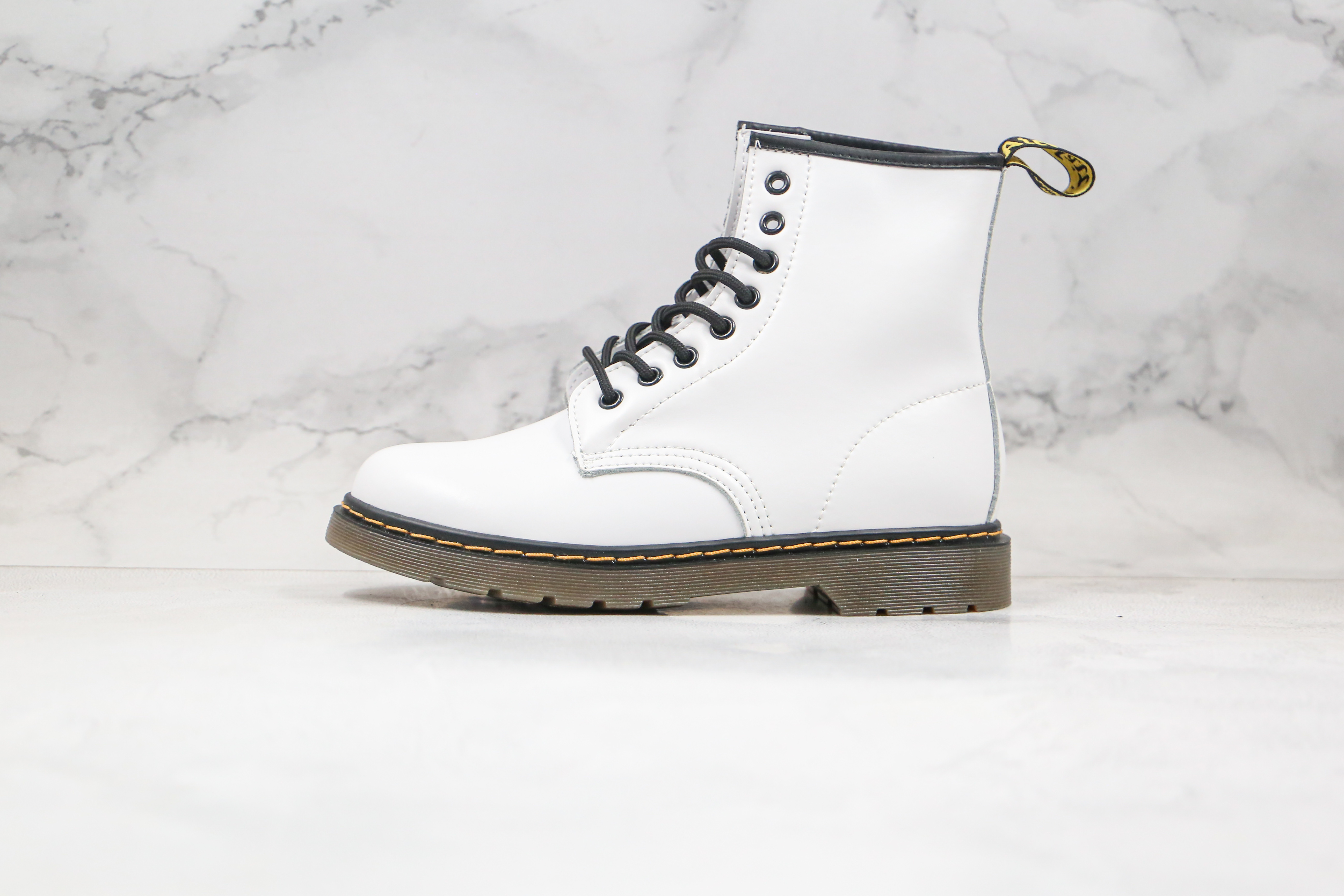 Dr. Martens 1460 White 8-Eye Boots