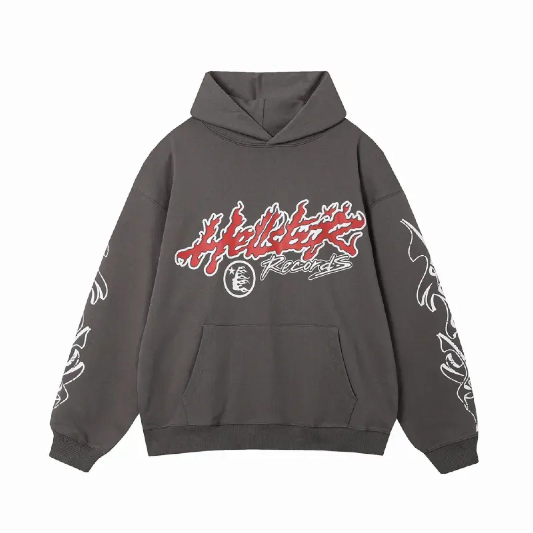 Hellstar Records Tour Hoodie Black/Brown