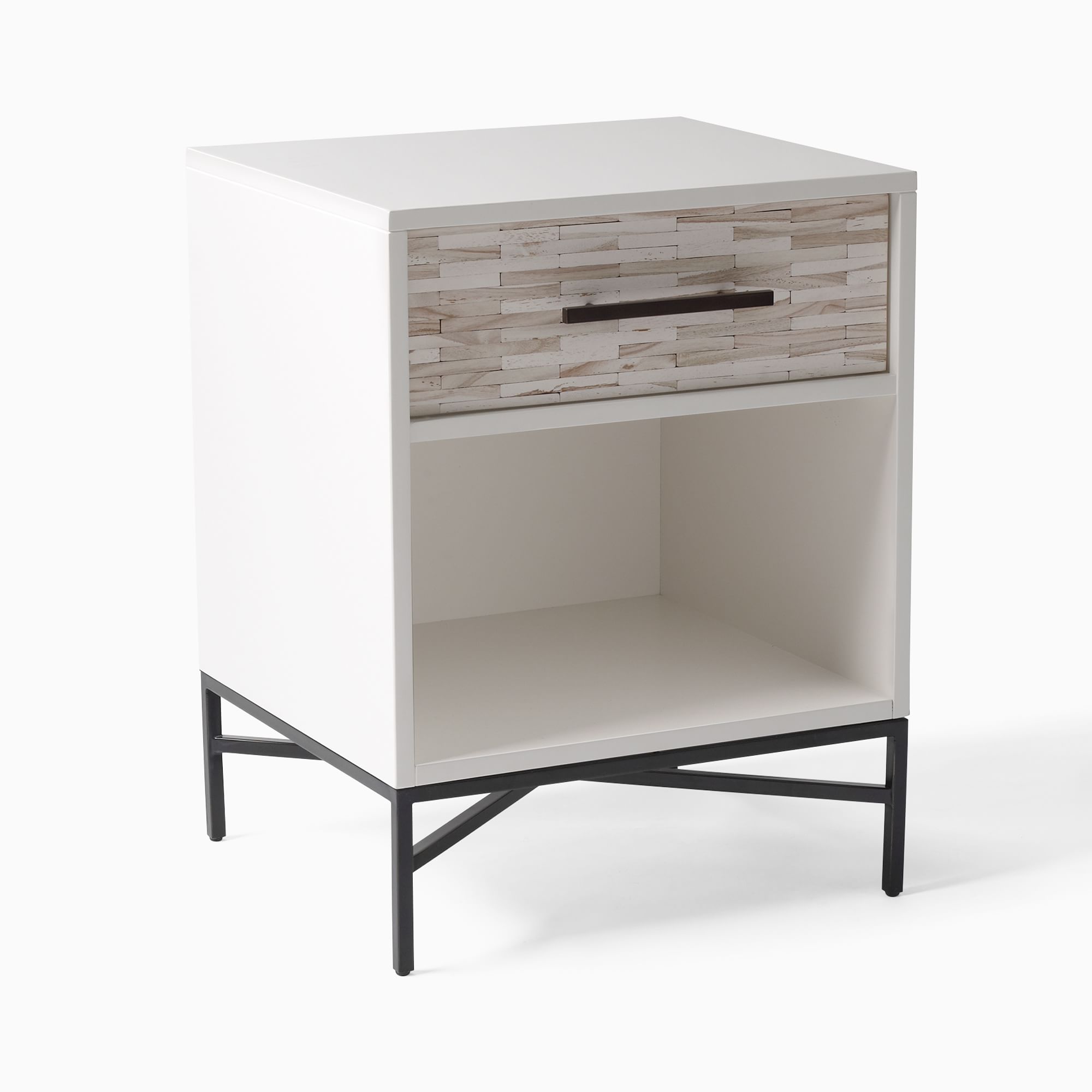 Wood Tiled Nightstand (20