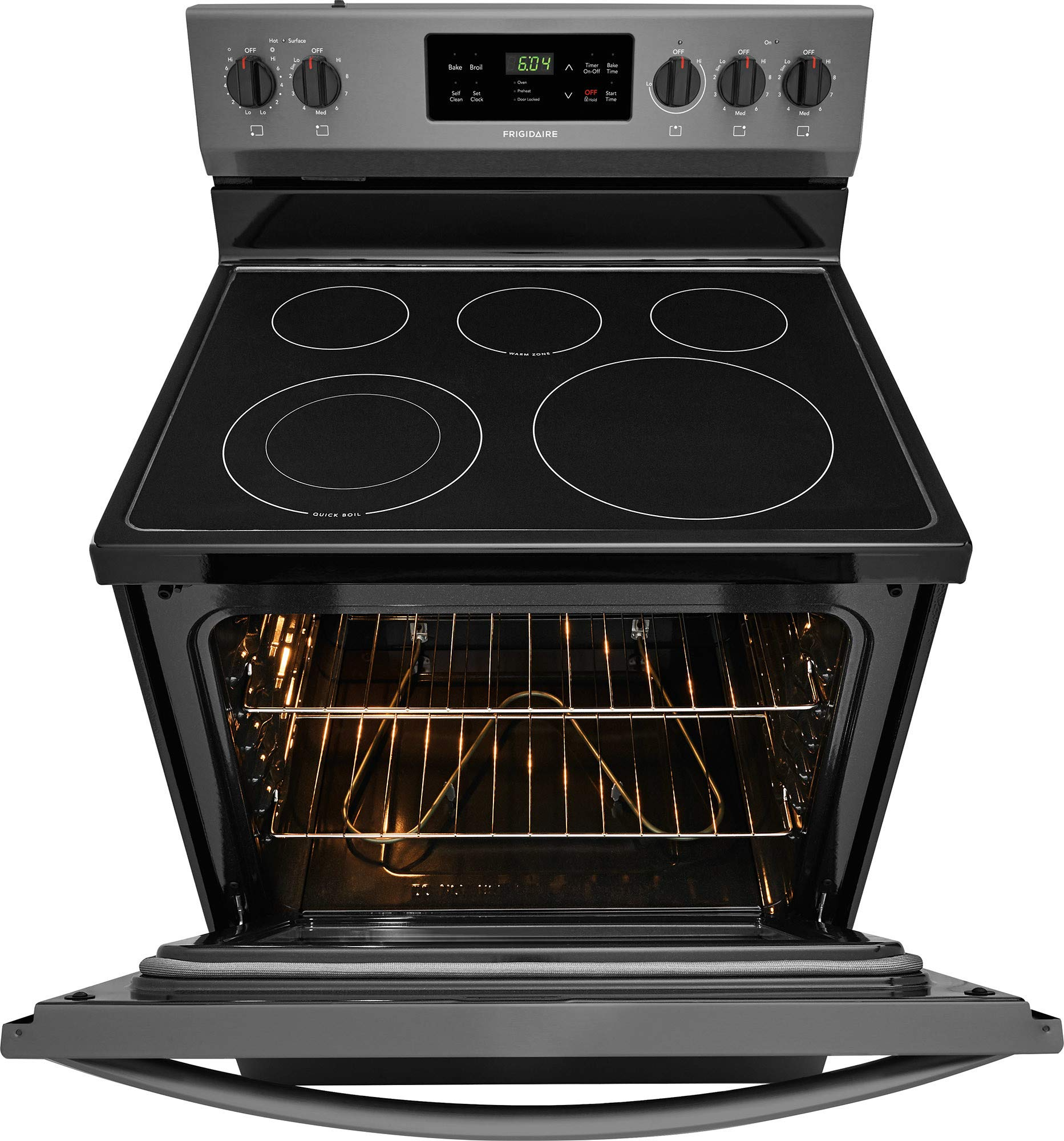 30 Freestanding Electric Range with 5.3 cu. ft. Capacity 2 Oven