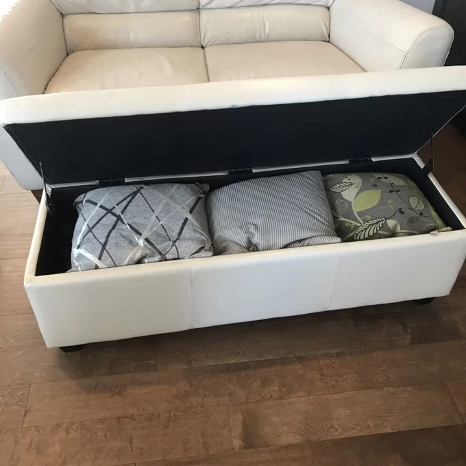 Boston Upholstered Storage Ottoman