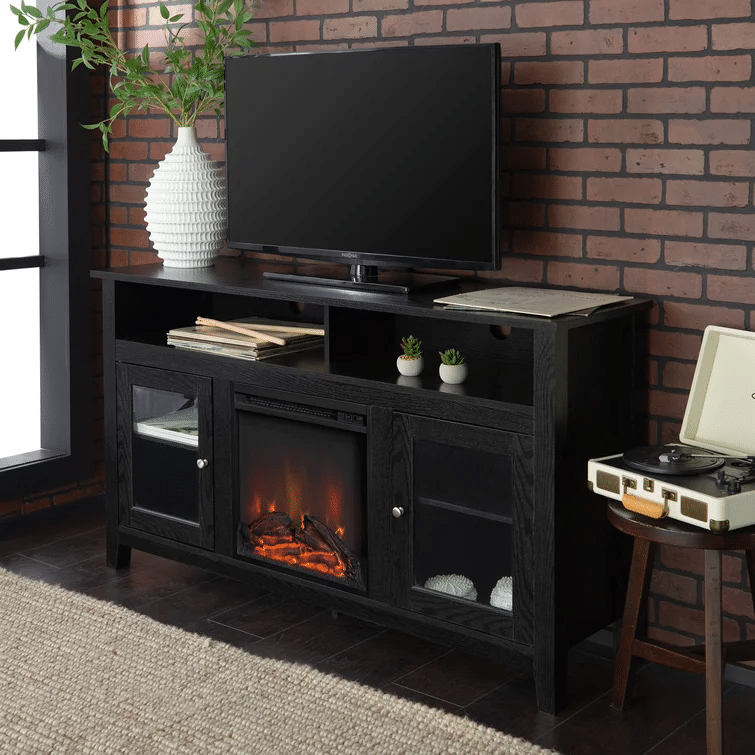 HOTSALES KOHN TV STAND FOR TVS UP TO 65 WITH FIREPLACE INCLUDED