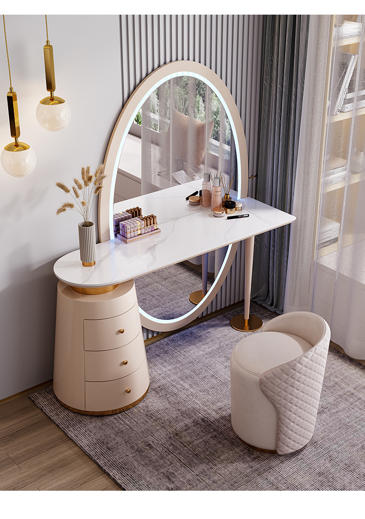 Floor-to-Ceiling Full-Length Mirror Storage Cabinet