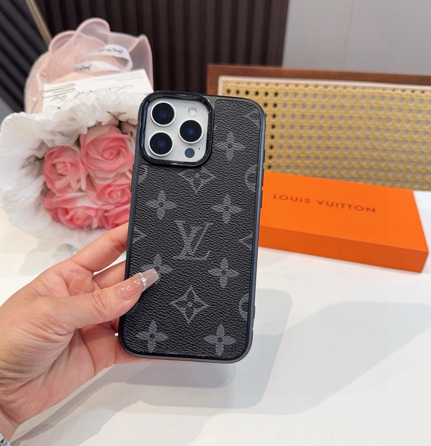 LV Classic Monogram iPhone Case