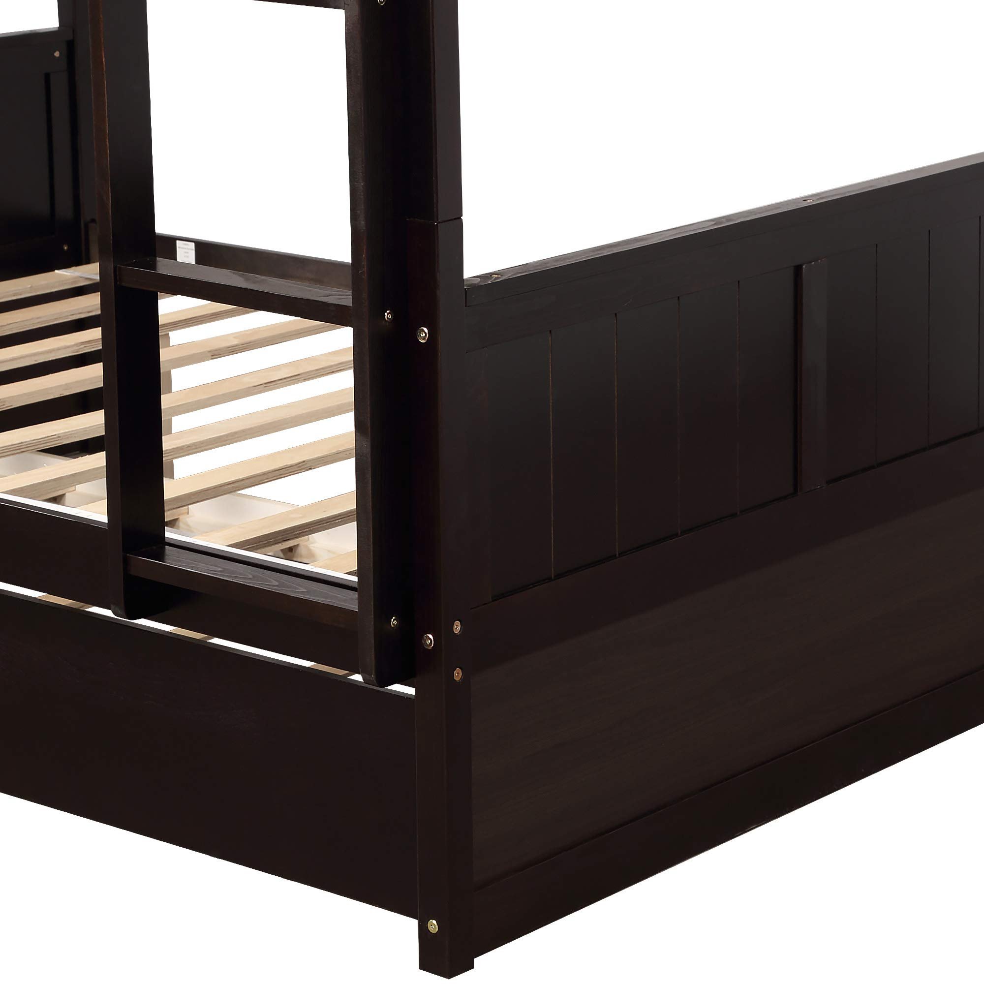 Full Over Full Bunk Bed for Kids Teens