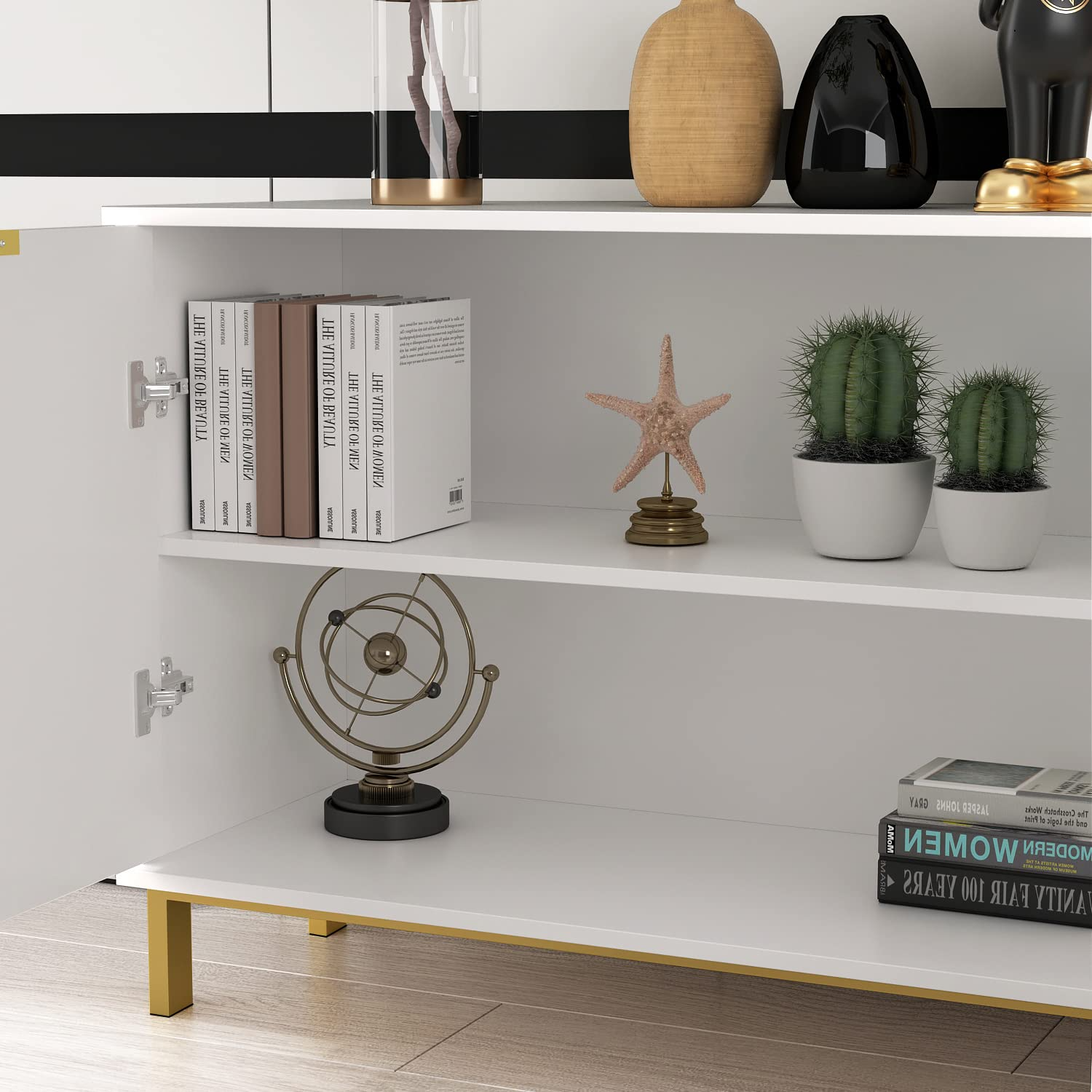 Buffet Drawers & 2 Doors Storage