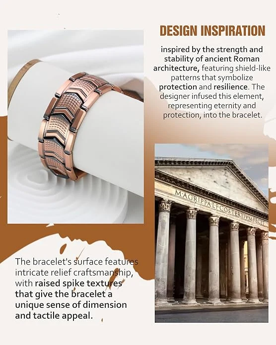 🎁Gifts for Men 💫Men's Copper Magnetic Bracelet