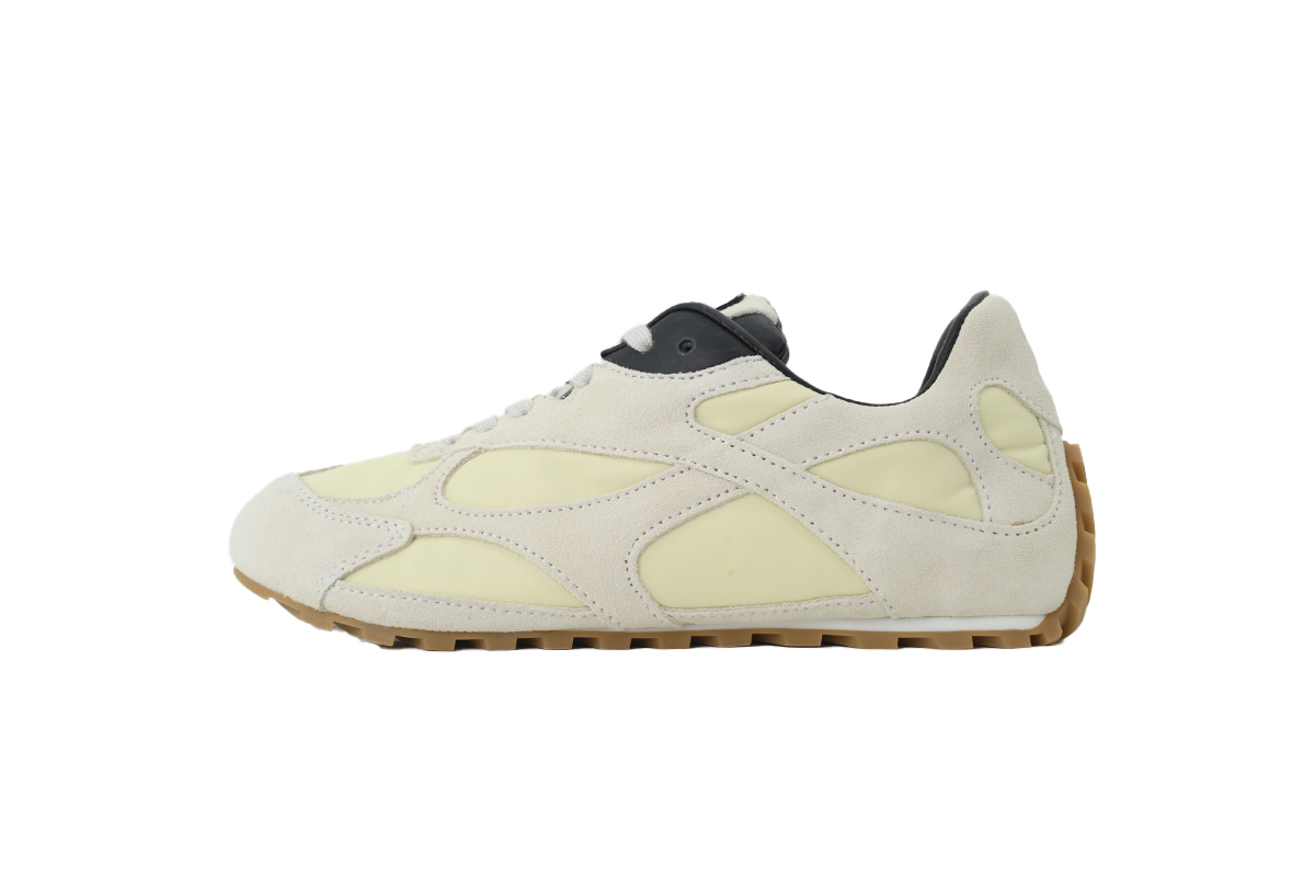 Bottega Veneta Orbit Sneaker Sea Salt Black 838373 V3MS2 9166