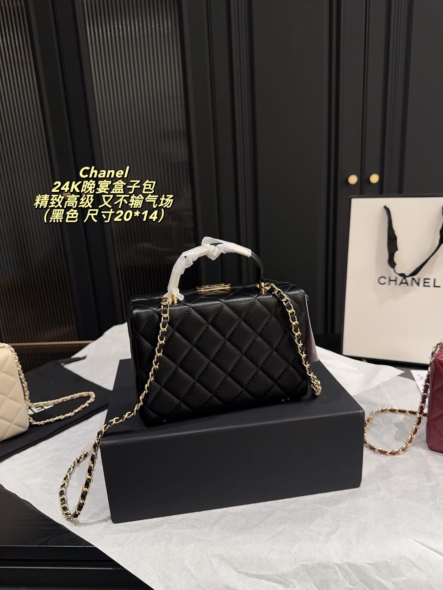 Chanel 24K Evening Box Bag