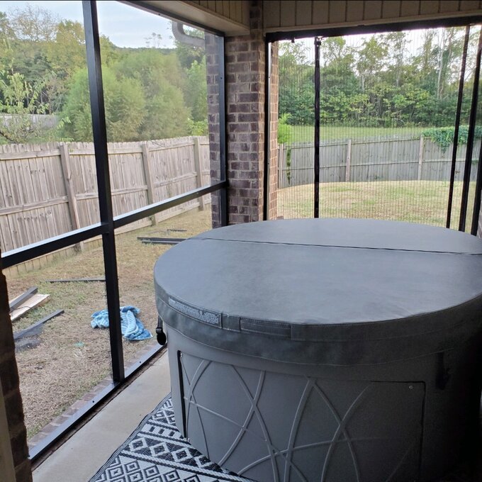 Lifesmart Spas 4 - Person 13 - Jet Oval Plug And Play Hot Tub