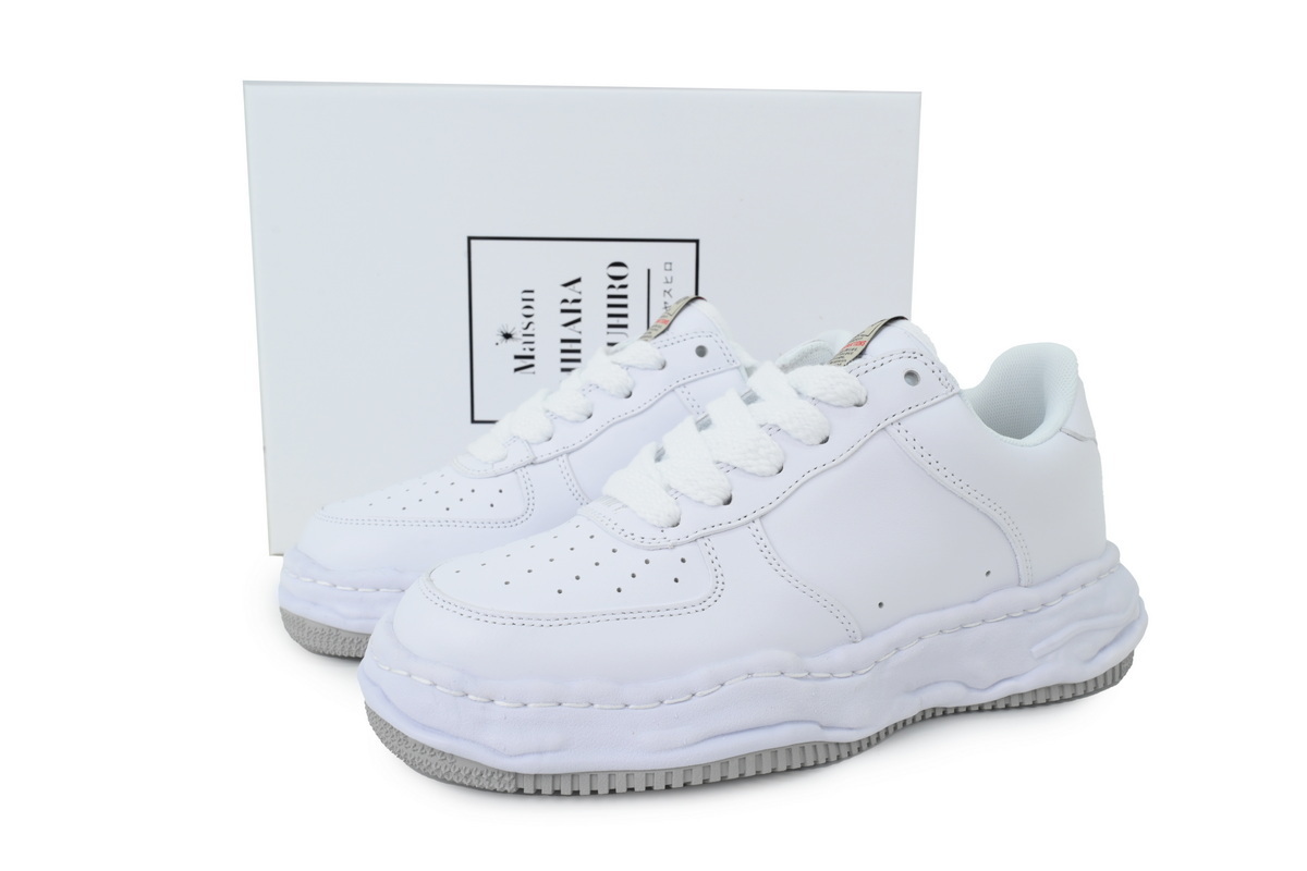 MIHARA YASUHIRO White And White Gray Low NO.744